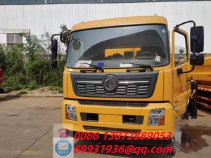 DongFeng Tianjin 12cbm Camión de succión de aguas residuales multifuncional 230HP Euro 6 con características de desobstrucción de tuberías y limpieza de suciedad - Product Image 2