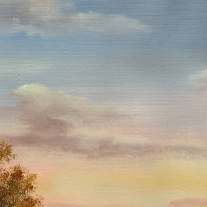 100% pintado a mano 20 \ "x 24 \" pinturas al óleo campo clásico arte de pared abstracto para decoración del hogar lienzo 3D textura paisaje sujetos - Product Image 1