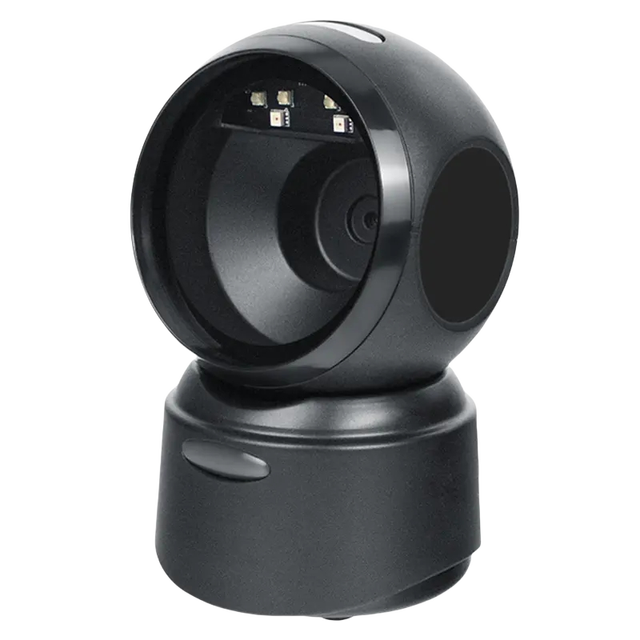 2d Omnidirectional Usb Barcode Scanner Desktop 1d Scanners Qr Bar Code Reader for Cashier Bookshop Supermarket