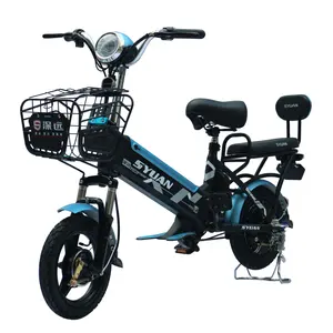 Nuovo Bicicletta Elettrica 2 Ruote In Piedi Scooter Elettrico 48V 350W Batteria Al Litio Biciclette Elettriche Per Adulti