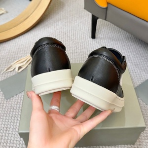 Zapatillas de Diseñador de Lujo de Caña Alta para Hombre y Mujer, Zapatos Casuales de Cuero de Calidad Original, Zapatos Deportivos de Moda de Marca Ricks - Product Image 2