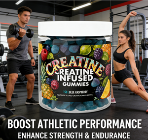 Gummies de créatine monohydrate naturelle, marque privée, supplément <span class=keywords><strong>pré</strong></span>-entraînement pour l'endurance et la récupération musculaire - Product Image 4