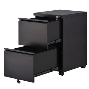 Meuble de bureau mobile à tiroirs, armoire métallique à 2 tiroirs, vente chaude - Product Image 2