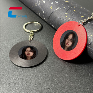 Tùy chỉnh NFC Album âm nhạc kỷ lục móc khóa Acrylic NFC <span class=keywords><strong>CD</strong></span> Keychain cho buổi hòa nhạc khuyến mãi - Product Image 5