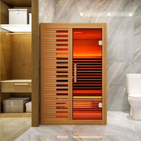 Sauna de Infrarrojos Lejanos Individual para Interiores con Panel de Calentamiento de Carbono, Precio de Fábrica, para Uso Doméstico