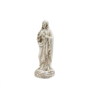 Ornement élégant en résine Saint Joseph - Décoration classique pour étagère et armoire - Product Image 5