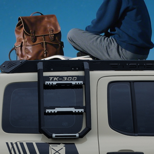 บันไดข้างรถ Tank 300 <span class=keywords><strong>Black</strong></span> <span class=keywords><strong>Panther</strong></span> Series อลูมิเนียมอัลลอยหนาพิเศษ ติดตั้งแบบไม่ต้องเจาะ สำหรับตกแต่งรถออฟโรด - Product Image 6