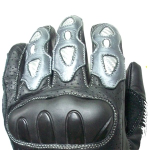 Gants de moto en cuir de haute qualité, nouveau style, respirants, imperméables, fermeture auto-agrippante, unisexe, USA 2026 - Product Image 3