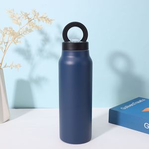 Gourde Sportive Isotherme Magnétique en Acier Inoxydable 24oz Grande Capacité avec Support Téléphone Portable Intégré pour Activités de Plein Air - Product Image 5