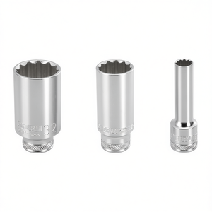 Llave de vaso Fervi de 32 mm, poligonal, de accionamiento largo, herramienta de reparación para coches y furgonetas - Product Image 2