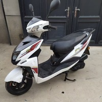 Scooter à essence Yamaha Shangling 125cc d'occasion, moto à pédales à essence, scooter confortable pour les trajets quotidiens