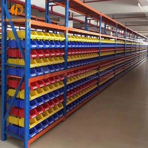 定制中型货架 4 层工业选择性仓库金属架储物架 - Product Image 3