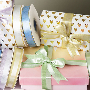Satin Ribbon 1X320 Solid Color Wedding Gift Decor Apparel Home Textile Use - Product Image 2