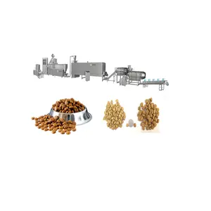 Thực phẩm máy đùn động vật Pet PELLET Nguồn cấp dữ liệu dây chuyền sản xuất