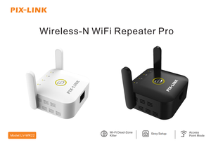 PIX-Link Mini <span class=keywords><strong>Wifi</strong></span> <span class=keywords><strong>Repeater</strong></span> <span class=keywords><strong>Wifi</strong></span> Extender 300M <span class=keywords><strong>2.4GHz</strong></span> tín hiệu tăng cường với 2 ăng ten - Product Image 5