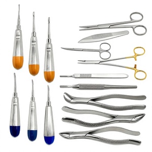 Kit d'extension vétérinaire jetable en acier inoxydable avec connecteurs sans aiguille et ports d'injection, instruments dentaires sûrs pour chiens - Product Image 1