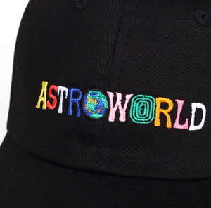 Cappellino da Baseball Snapback in cotone <span class=keywords><strong>Astroworld</strong></span> di alta qualità Design Dobby Hip Hop cappello da papà per uomo donna a strisce sportive - Product Image 6