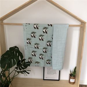 Algodón seis capa gasa bebé envuelto bebé recién nacido pañales toalla Toalla de baño - Product Image 4