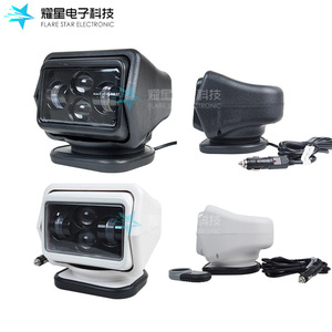 Flare <b>Star</b> Electronic 60W <b>LED</b> Off-Road Spotlight Remote Control Aluminum Alloy DC Power - Product Image 4