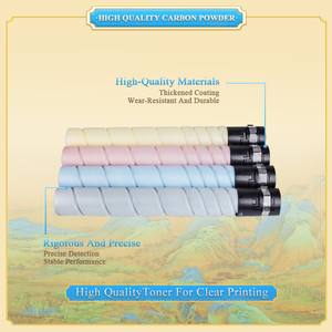 Hitek TN324โทนเนอร์เคมีระดับพรีเมี่ยมสำหรับ Konica Minolta BIZHUB <span class=keywords><strong>C258</strong></span> C308 C368 ineo + 258 + 308 + 368ตลับ C367 ADC307พร้อมชิป - Product Image 2
