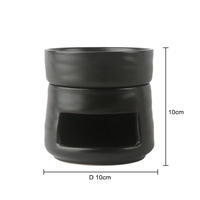 Brûleur d'huile essentielle en céramique moderne et simple de style européen, brûleurs de cire fondue, brûleur de cire en céramique pour huile essentielle