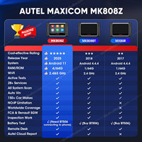Autel MaxiCOM MK808Z, máquina de escáner OBD2 de sistema completo de coche, herramientas de diagnóstico de vehículo universales Altar de escaneo de Sistema completo profesional