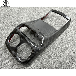 NUEVA Cubierta de Ventilación de Aire Acondicionado Trasera Interior de Fibra de Carbono Seca para Mercedes Benz Clase G W464 G500 G63 G580 2019-2024, Piezas de Automóvil - Product Image 4