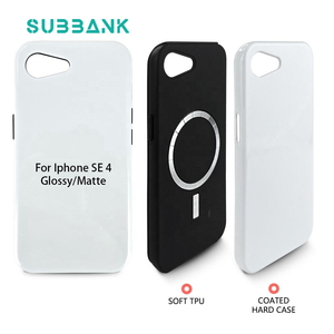 <span class=keywords><strong>Coque</strong></span> de téléphone personnalisable pour <span class=keywords><strong>iPhone</strong></span> SE 4/15/16, thème de Noël en plastique, durable, avec charge magnétique sans fil, Subbank - Product Image 2