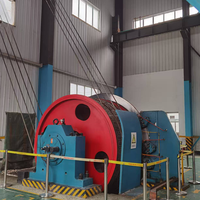 Treuil minier à puits profond JKMD, capacité de charge 175T, contrôle PLC, diagnostic des pannes, certifié CE pour le levage de roches déchiquetées