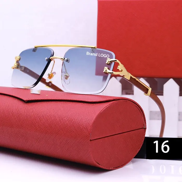 2024 Designer cartiering occhiali da sole donne fabbrica vendita diretta in Italia marca di lusso tende da sole occhiali 400 UV