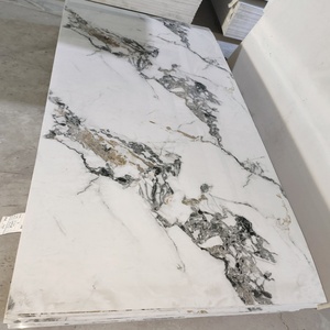 Giá rẻ bllue vàng hiệu ứng đá cẩm thạch tấm đá cẩm thạch trang trí mặt hàng đá cẩm thạch tường trang trí nội thất cho nhà hàng - Product Image 2