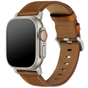 Full Grain <span class=keywords><strong>pelle</strong></span> di cavallo pazzo per <span class=keywords><strong>Apple</strong></span> Brand <span class=keywords><strong>Watch</strong></span> cinturino in <span class=keywords><strong>pelle</strong></span> 49mm cinturino da uomo cinturino da polso - Product Image 6