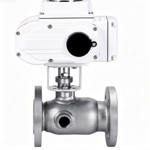 Válvulas de Bola con Brida Integrada y Aislamiento de Acero Inoxidable OEM CarpJourney DN25-DN100 para Tuberías de Agua, Petróleo y Gas - Product Image 1