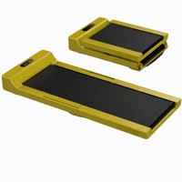 Tapis de marche électrique silencieux et portable pour la maison, structure entièrement pliable, compact, gain de place, rangement pratique