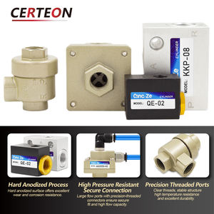 Hochdurchfluss Pneumatisches Schnellabblasventil Einweg Luftventil für Zylinder Einsatz Ablassventil - Product Image 4