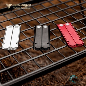 Aluminum Folding Clothes Hanger Multi Tool Set 3 Colors <b>Camping</b> Outdoor Use - Product Image 5