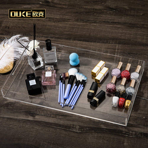 Bandeja de plexiglás acrílico personalizada fácil de limpiar transparente de clase alta al por mayor bandeja de carta de papel Acrílico - Product Image 3