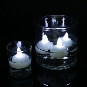 12 Cái/Bộ Flameless nổi <span class=keywords><strong>LED</strong></span> nến không thấm nước Nến điện tử ánh sáng - Product Image 3