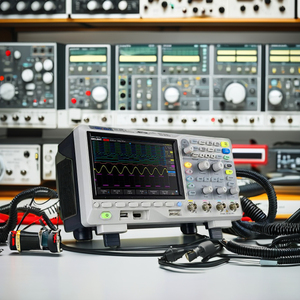 Oscilloscope 4 canaux SIGLENT SDS1104X HD/SDS1204X HD/SDS1104X-E/SDS1204X-E, fréquence d'échantillonnage 2 GSa/s, résolution 12 bits, portable - Product Image 3