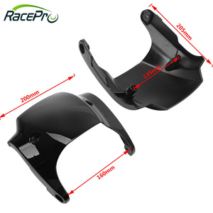 RACEPRO per moto Gloss nero copri carenatura faro anteriore corto per <span class=keywords><strong>Harley</strong></span> per <span class=keywords><strong>V</strong></span>-<span class=keywords><strong>Rod</strong></span> per Night <span class=keywords><strong>Rod</strong></span> muscolo 2002-2017 - Product Image 6
