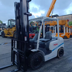 TCM/ TCM FD30 FD50 FD70 3 Ton Diesel <b>Used</b> Forklift with 1200mm Fork Length for Sale in Shanghai - Product Image 1