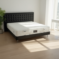 Matelas twin haut de gamme à dessus matelassé, imperméable, pour personnes âgées et dormeurs sur le côté