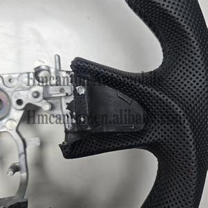 Nouveau produit en gros : Volant en cuir perforé en fibre de carbone pour Infiniti Q50 - Product Image 2