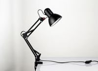 Lampe Led autoportante E27 avec bras pivotant, design moderne et simpliste, idéale pour l'étude, la lecture et le bureau