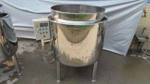 500 1000 5000l Heizung oder elektrische Heizung Flüssig sauce Edelstahl Homogener Mischt ank Mit Mixer - Product Image 3
