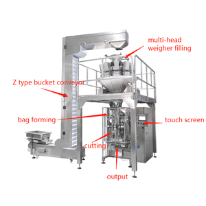 Tốc độ cao gối Túi chất tẩy rửa bột 1kg 5kg gạo Coffe đậu Sữa bột máy đóng gói túi - Product Image 2