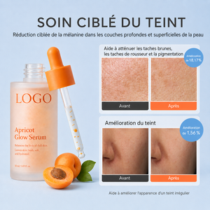 Suero Facial Profesional con Extracto de Albaricoque y Ácido Tranexámico para Hidratación Profunda, Reparación de la Barrera Cutánea Dañada, Mejora la Piel Opaca, ODM OEM - Product Image 2
