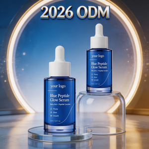 Sérum à l'acide hyaluronique de haute qualité, peptide bleu, formule bio-resurfaçante, complexe GHK Cu, éclaircit la peau, améliore l'éclat - Product Image 5