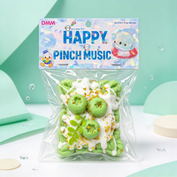 Jouet Squishy TPR Donut Matcha, Jouet Promotionnel Anti-Stress à Rebond Lent, Jouet Fidget Réaliste en Forme d'Aliment, Vente en Gros Usine