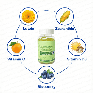 売れ筋のルテインとゼアキサンチンのグミは、ドライアイ、強い光の刺激、目の老化に最適です。 - Product Image 4